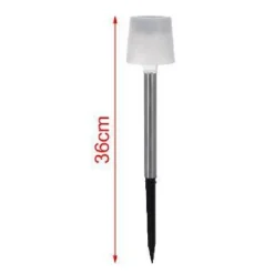 SET 12PZ LAMPADA AD ENERGIA SOLARE 36 CM CON PICCHETTO GIARDINI VIALETTI 2003020