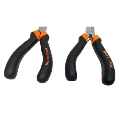 SET 4PZ MINI PINZA PER FABRO ELETTRICISTA 115 MM ACCIAIO ERGONOMICA BRICOLAGE