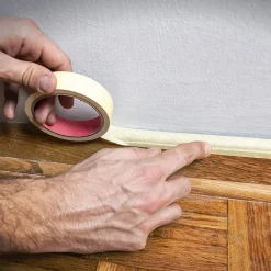 SET 10PZ NASTRO CARTA PER MASCHERATURA IMBIANCHINO CARROZZIERE PITTURA 25MMX50MT