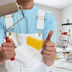 SET 10PZ NASTRO CARTA PER MASCHERATURA IMBIANCHINO CARROZZIERE PITTURA 25MMX50MT