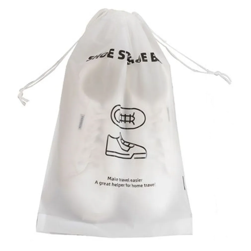 SET 3PZ ORGANIZER DA VIAGGIO CASA BORSA SACCO PER SCARPE 29X43CM CON COULISSE 87703