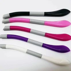 SET 5PZ PENNA SPINGI TAGLIA CUTICOLE ONDA MANICURE NAIL ART REMOVER DECORAZIONI