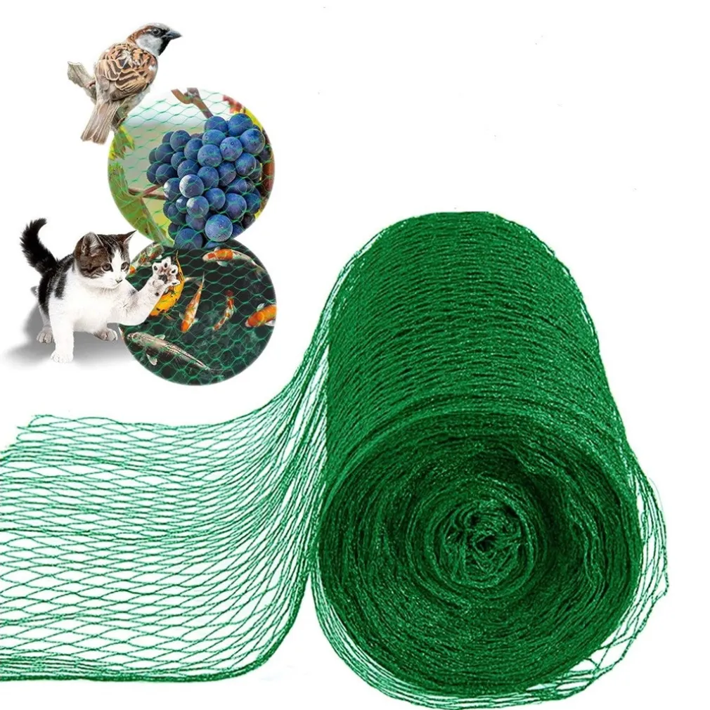 SET 2PZ RETE IN POLIETILENE ANTI ANIMALI MAGLIA 1.5X10MT VERDE PROTEZIONE PIANTE ORTO 134614