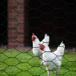 SET 3PZ RETE METALLICA PLASTIFICATA 1.5X3MT MAGLIA ESAGONALE 19MM RECINZIONE 020247