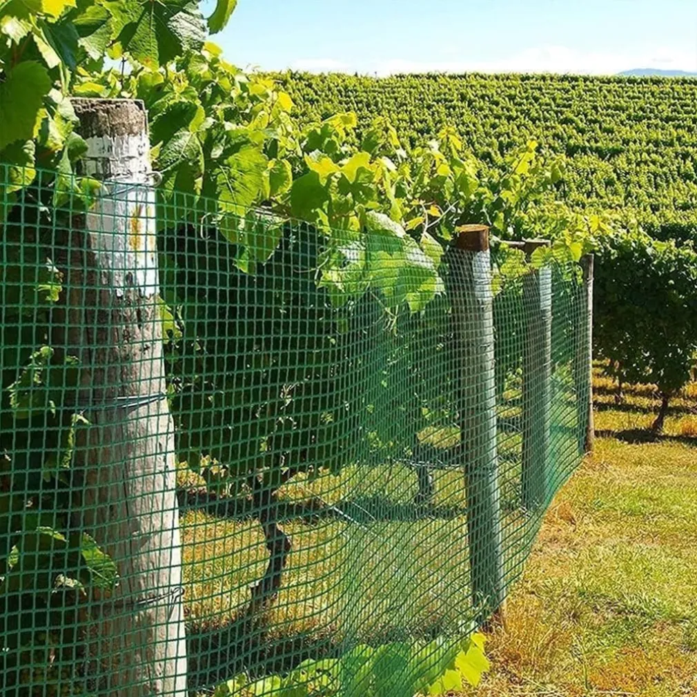 SET 3PZ RETE METALLICA PLASTIFICATA PER RECINZIONE CANCELLI GIARDINO 0.5X3MT 223095