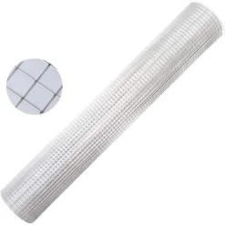 SET 3PZ RETE METALLICA ZINCATA 1X3MT RECINZIONE PROTEZIONE ALBERI GIARDINO ANIMALI 020249