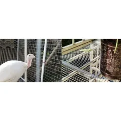 SET 3PZ RETE METALLICA ZINCATA 1X3MT RECINZIONE PROTEZIONE ALBERI GIARDINO ANIMALI 020249