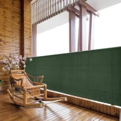 SET 2PZ RETE OMBREGGIANTE SCHERMANTE VERDE 1X5MT PROTEZIONE GIARDINI TERRAZZE 134700