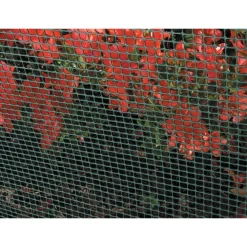 SET 3PZ RETE PLASTICA PROTETTIVA VERDE 0,5X5MT CANCELLI RECINZIONI BALCONI MAGLIA 16MM 219788