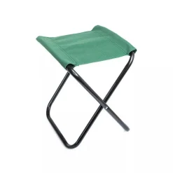 SET 6PZ SGABELLO CAMPING PESCA MINI SEDIA SPIAGGIA PIEGHEVOLE IN METALLO TESSUTO 020227