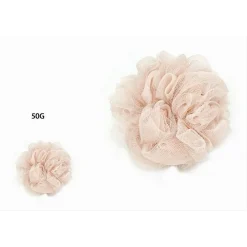 SET 2PZ SPUGNA A RETE SPUGNETTA DOCCIA BAGNO ESFOLIAZIONE PELLE CORPO ROSA 79577
