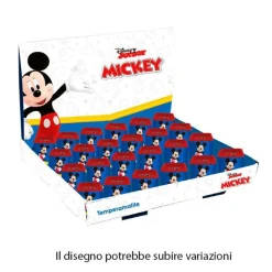SET 24PZ TEMPERAMATITE IN LATTA QUADRATO DOPPIO FORO TOPOLINO SCUOLA REGALI BAMBINI 961402