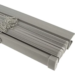 SET 2PZ TENDA VENEZIANA 60X140CM IN PVC CON ASTA CASA PARASOLE IN 2 COLORI 011682