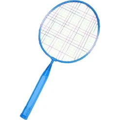 SET RACCHETTA BADMINTON PALLA LEGHE NYLON PER BAMBINI GIOCATTOLI ALL'APERTO BLU