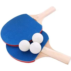 SET RACCHETTE PING PONG CON STAFFA A RETE RETRATTILE MORSETTI PALLE PALI TENNIS