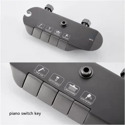 SET SALISCENDI BAGNO COLONNA DOCCIA MISCELATORE RUBINETTO SOFFIONE DOCCETTA BIDET 87346