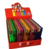 SET SCATOLA 50 PZ ACCENDINI ELETTRONICO RICARICABILI ACCENDINO COLORATI GRANDI
