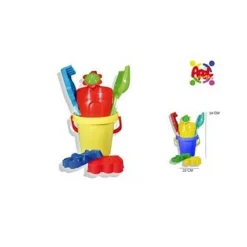 SET SECCHIELLO CON ACCESSORI PALETTE GIOCHI ESTATE MARE SPIAGGIA MARINE 112950A