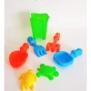 SET SECCHIELLO PALETTA RASTRELLO FORMINE SETACCIO SABBIA GIOCO SPIAGGIA MARE BIMBI