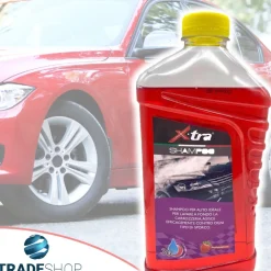 SHAMPO PER AUTO DA 1 LT PROFUMATO EFFICACE CONTRO OGNI TIPO DI SPORCO LAVAGGIO