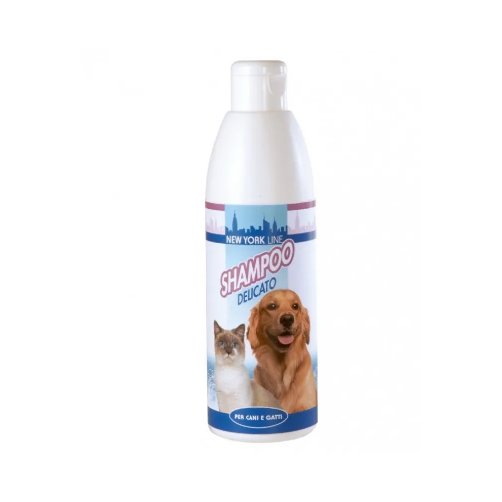 SHAMPOO DELICATO 250ML CANI GATTI PER PELO MORBIDO SETOSO LUCENTE DA PETTINARE