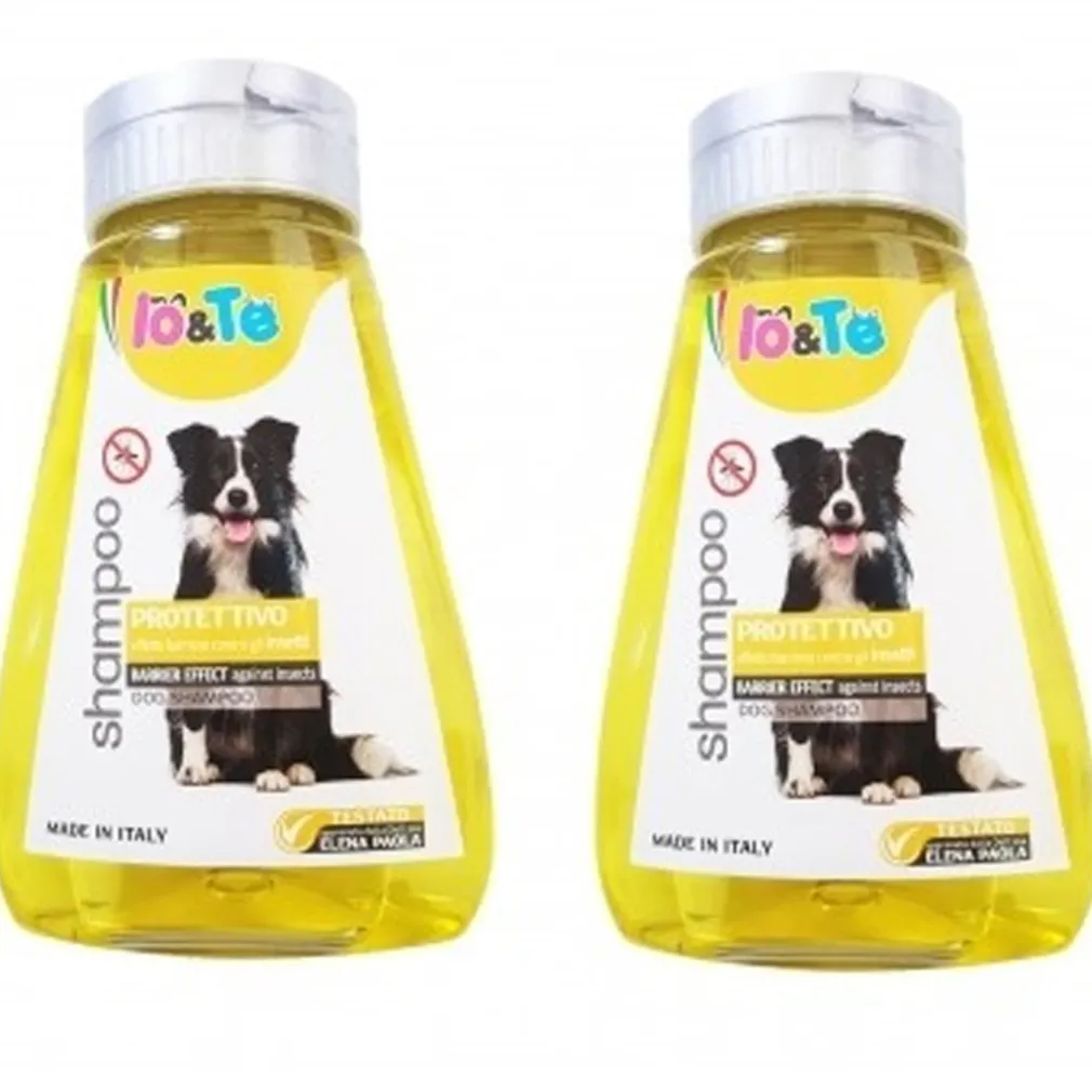 SHAMPOO PROTETTIVO EFFETTO BARRIERA CONTRO INSETTI 360ML GERANIO ANDIROBA CANI