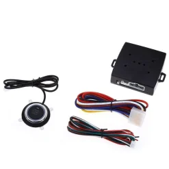 SISTEMA PER AUTO ACCENSIONE MOTORE START STOP PULSANTE AVVIAMENTO CON CENTRALINA 12V