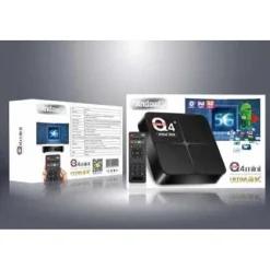 SMART TV BOX 4 GB RAM + 64 GB Q4 MINI MINI PC ANDROID 10 ULTRA 6K TELECOMANDO