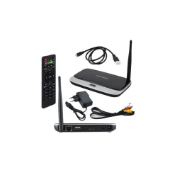 SMART TV BOX FULL HD TV IPTV DECODER HD ANDROID H.265 WIFI 2GB RAM 8GB ROM CS91