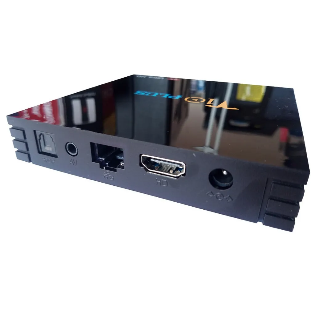 SMART TV BOX T10 PLUS ANDROID 9 4GB RAM 64GB 4K TV GPU 5 CORE QUAD WIFI