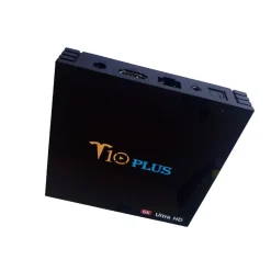 SMART TV BOX T10 PLUS ANDROID 9 4GB RAM 64GB 4K TV GPU 5 CORE QUAD WIFI