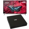 SMART TV BOX T9 PRO ANDROID 7.1.2 4GB RAM 32GB 4K IPTV GPU 5 CORE QUAD WIFI