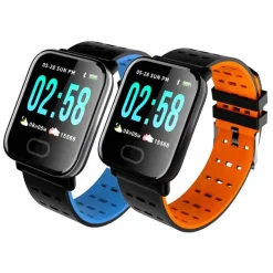 SMART WATCH A6 BRACCIALE PRESSIONE SANGUIGNA FREQUENZA CARDIACA MONITOR FITNESS