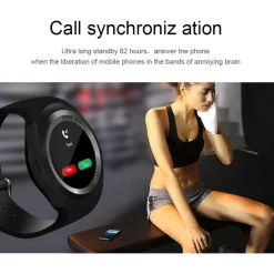 SMART WATCH Y1 1,2 POLLICI BLUETOOTH ANDROID IOS CON SLOT SIM CARD E MICRO SD