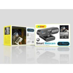 SMART WEBCAM 4K H703 CON MICROFONO INTEGRATO PER VIDEOCHIAMATE TRASMISSIONI LIVE