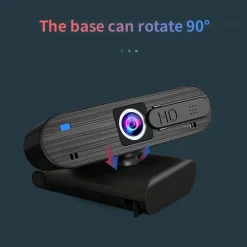 SMART WEBCAM 4K H703 CON MICROFONO INTEGRATO PER VIDEOCHIAMATE TRASMISSIONI LIVE