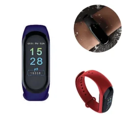 SMARTWATCH BRACCIALE OROLOGIO SMART BLUETOOTH CARDIOFREQUENZIMETRO OLED MI3