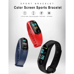 SMARTWATCH BRACCIALE OROLOGIO BLUETOOTH CARDIOFREQUENZIMETRO CONTAPASSI FITNESS