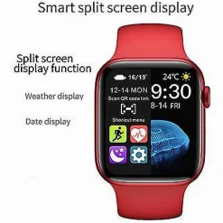 SMARTWATCH HW22 IMPERMEABILE IP67 RILEVAMENTO TEMPERATURA CORPOREA BLUETOOTH TOUCH