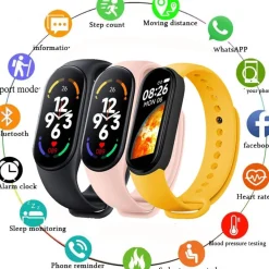 SMARTWATCH OROLOGIO CONTAPASSI FITNESS SPORTIVO BRACCIALE BLUETOOTH CARDIO SPORT