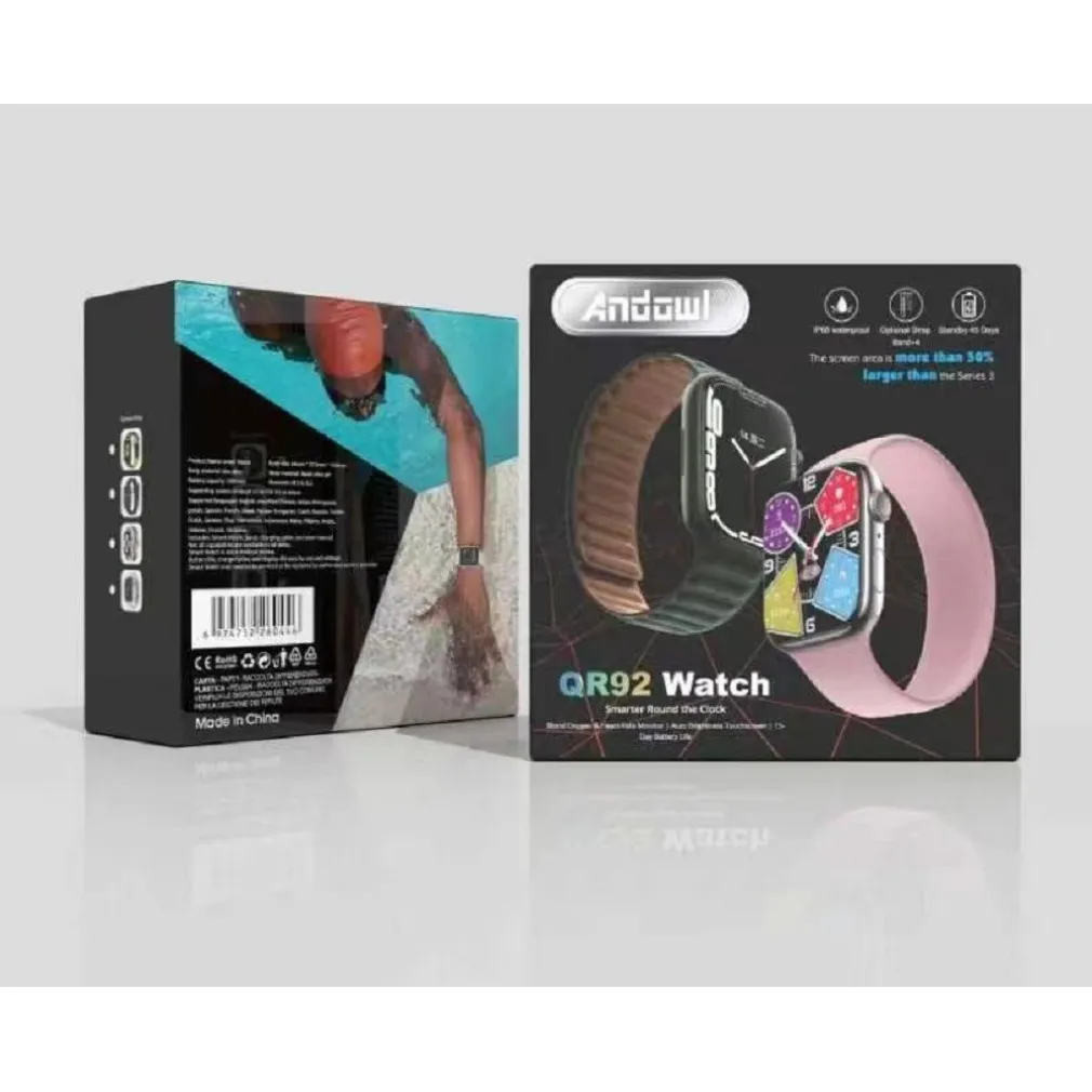 SMARTWATCH OROLOGIO INTELLIGENTE IP67 IMPERMEABILE BLUETOOTH 3.0 / 4.0 QR92