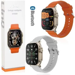 SMARTWATCH OROLOGIO INTELLIGENTE BLUETOOTH SMART SPORT CINTURINO IN GOMMA WH5828