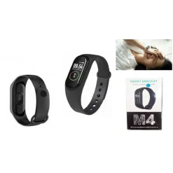 SMARTWATCH OROLOGIO M4 SMART BAND FITNESS TRACKER CARDIOFREQUENZIMETRO SPORT