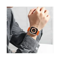 SMARTWATCH S9 ULTRA 49 MM CINTURINO IN SILICONE OROLOGIO DIGITALE CONTAPASSI