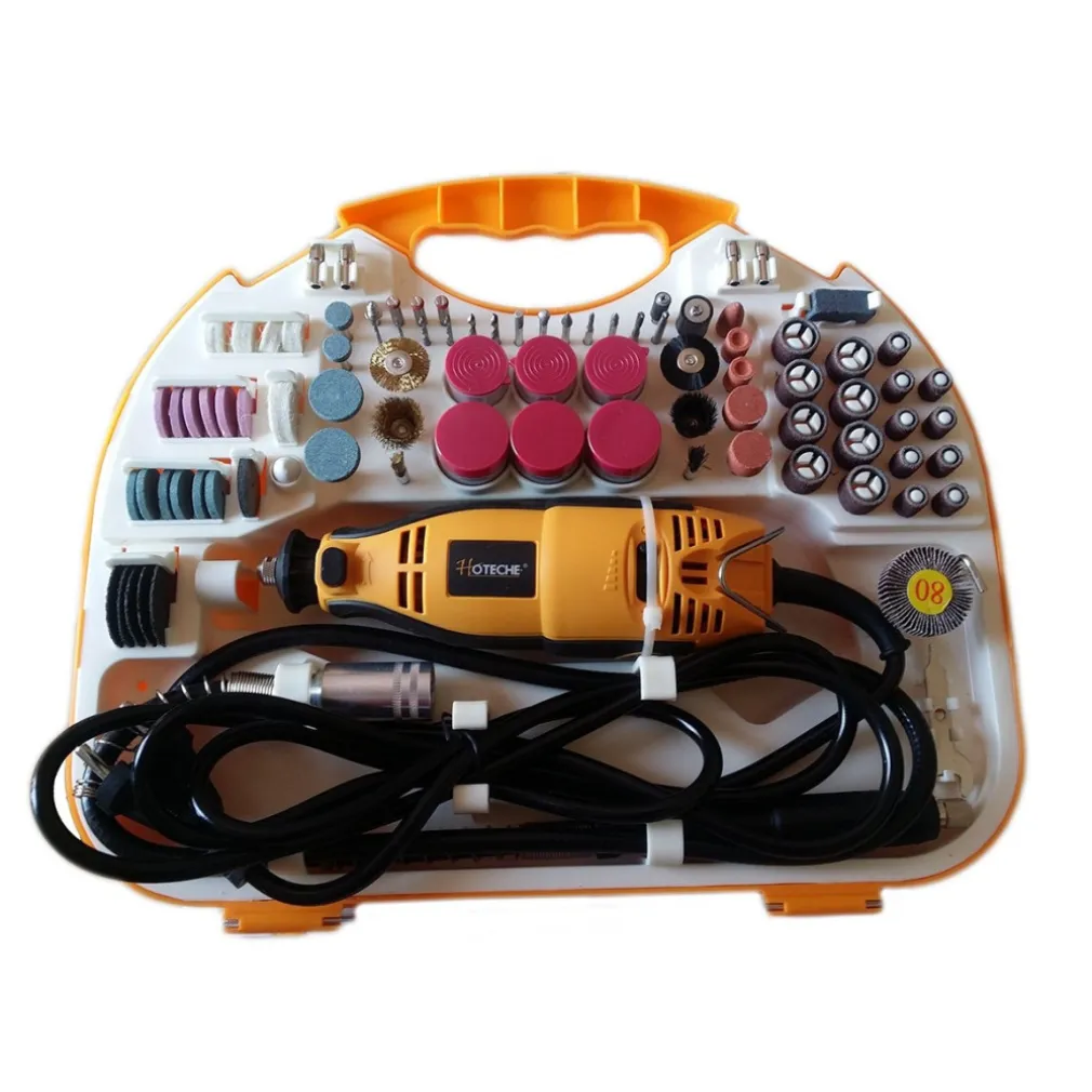 SMERIGLIATRICE MINI TRAPANO FRESA DRIMMEL DI PRECISIONE 160W CON 210 ACCESSORI