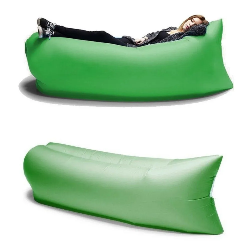 SOFA SACCO GONFIABILE MATERASSINO SPIAGGIA ARIA RELAX PISCINA DIVANO AMACA POUF