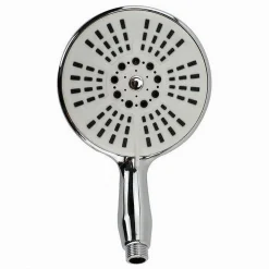 SOFFIONE GRANDE ROTONDO DOCCIA 15 X 23CM DOCCETTA MULTIGETTO BAGNO MODERNA 59266