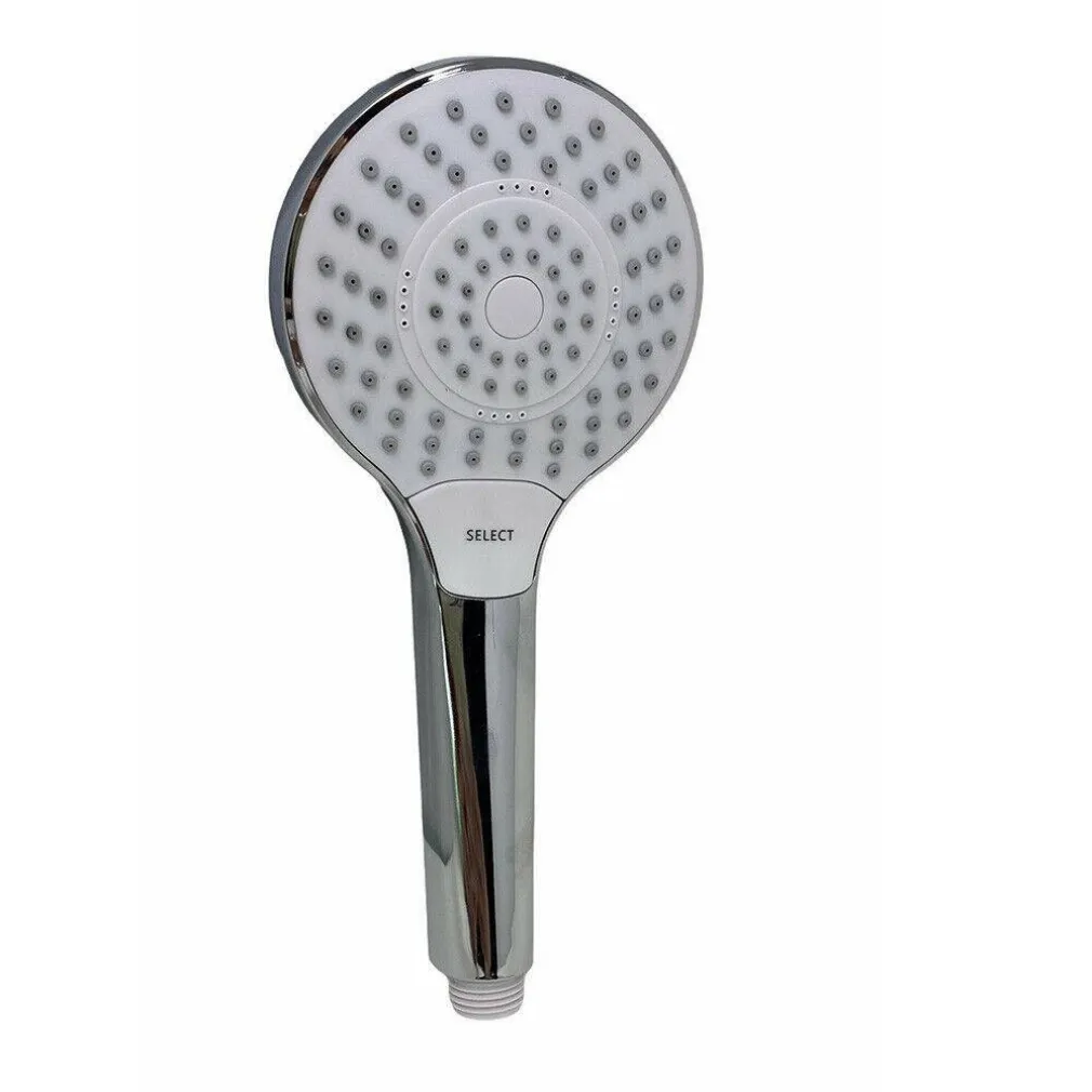 SOFFIONE MULTIGETTO DOCCIA VASCA BAGNO DOCCETTA A MANO IN ABS ATTACCO 1/2" 69329