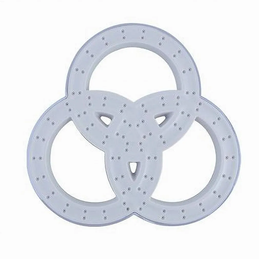 SOFFIONE PER DOCCIA BAGNO 3 ANELLI IN ABS MISCELATORE DOCCETTA MULTIGETTO 87514