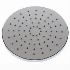 SOFFIONE PER DOCCIA ROTONDO DIAMETRO 20 CM UGELLI FORI BAGNO MISCELATORE 79526